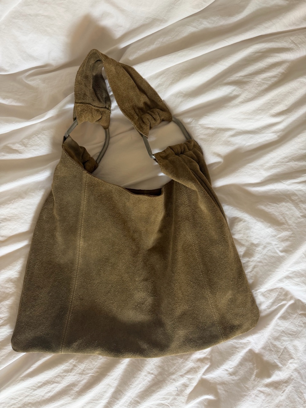 Free people- Bobbi Slouch Suede Tote - Picture 2 of 5